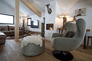 gemuetliches Wohnzimmer im Alpenchalets Reiteralm ©Foto: Tom Lamm Aps Residence
